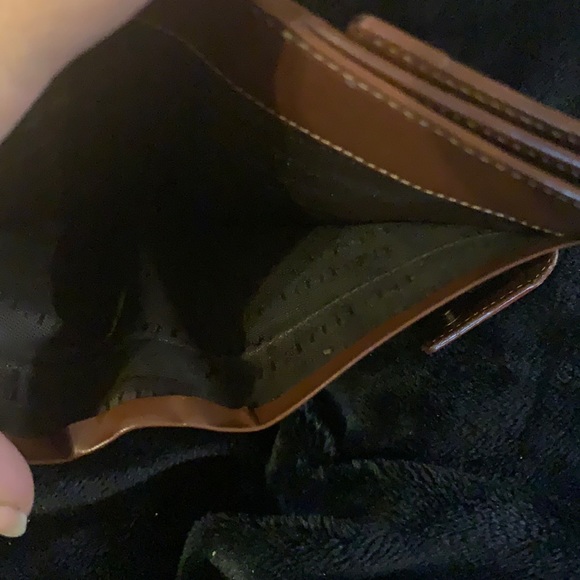 BURBERRY Peony Rose Printed Haymarket Check Coated Canvas Zip around zip… - Picture 7 of 14